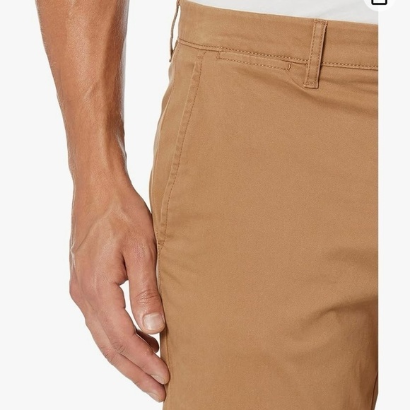 Goodthreads Men 42W x 36L khaki Brown Slim-Fit Washed Comfort Stretch Chino Pant - Picture 8 of 12